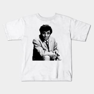 Columbo // Vintage Style Design Kids T-Shirt